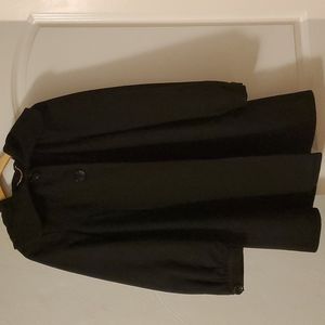 Guess black dress coat